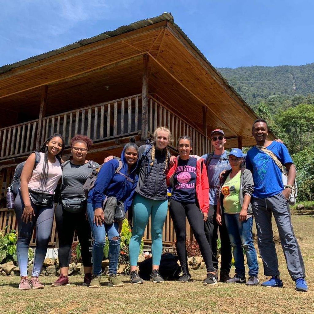 Three Kalamazoo College students participate in the CET Colombia program (Fall 2019)